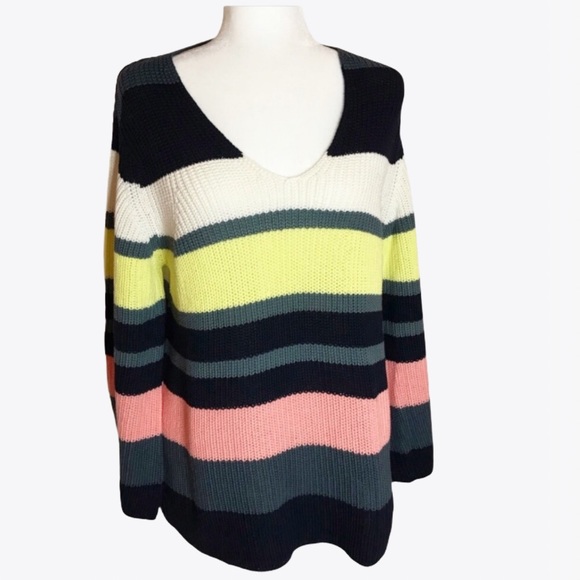 New Ann Taylor Colorful Striped Warm Sweater - S/M - Picture 16 of 16